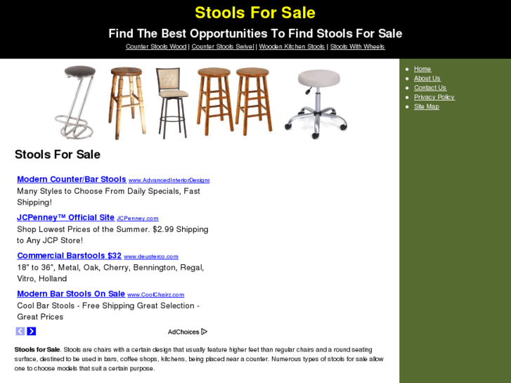 www.stoolsforsale.net