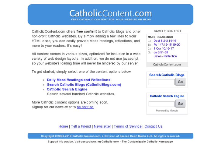 www.catholiccontent.com