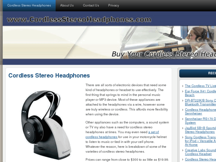 www.cordlessstereoheadphones.com