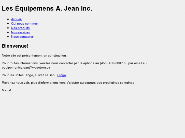 www.equipementsajean.com