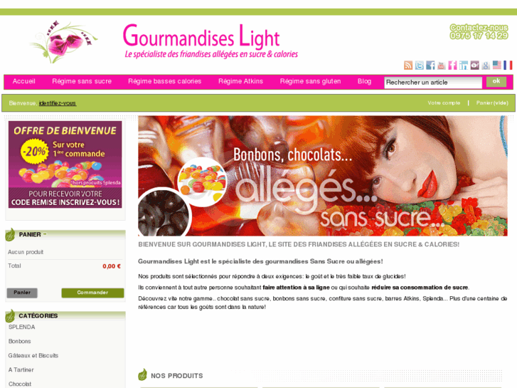 www.gourmandises-light.com