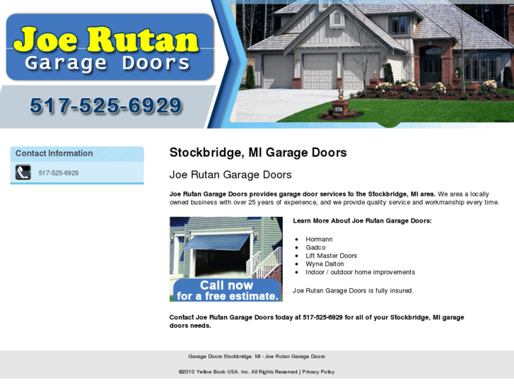 www.joerutangaragedoorrepair.com