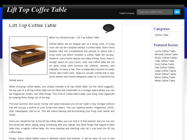 www.lift-top-coffee-table.net