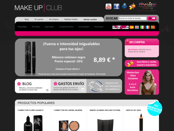 www.makeupclubboutique.es