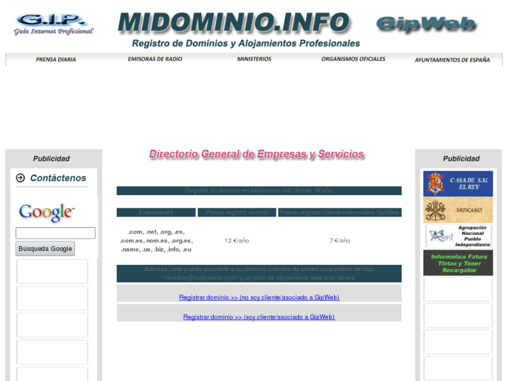 www.midominio.info