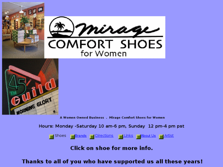 www.miragecomfortshoes.com