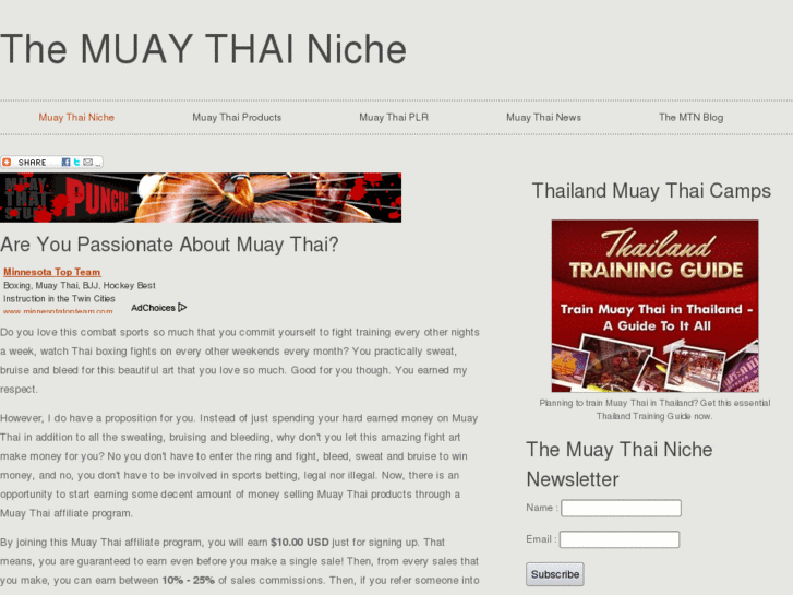 www.muaythainiche.info