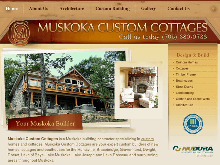 www.muskokacustomcottages.com