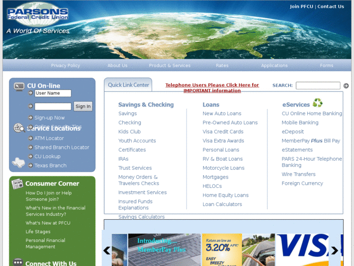 www.parsonsfcu.info
