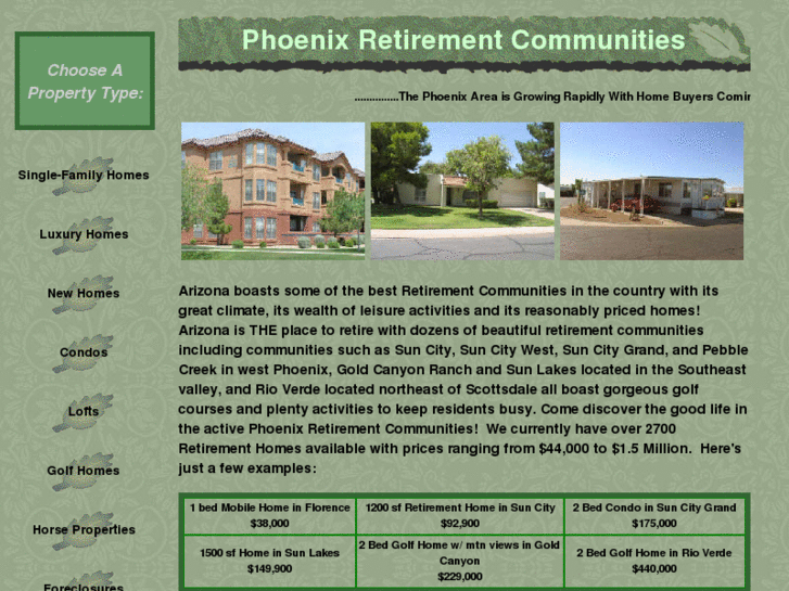 www.phoenix-retirement-homes.us