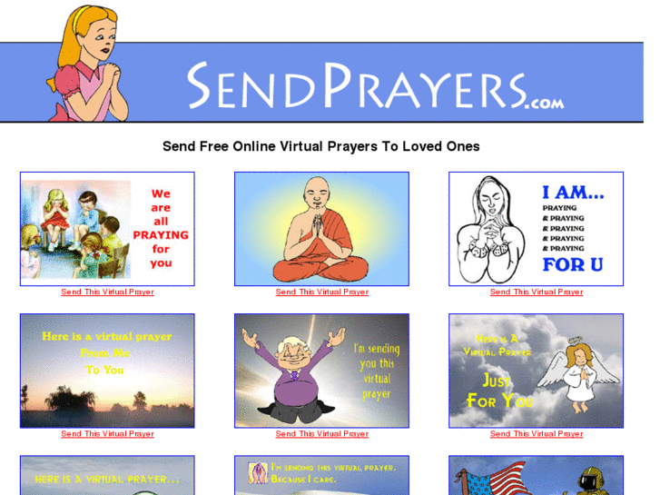 www.sendprayers.com