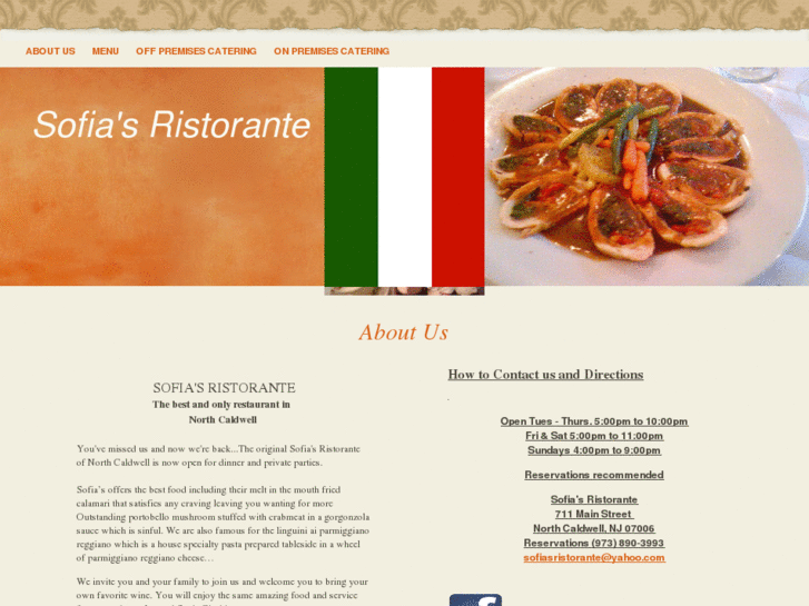 www.sofiasristorante.net