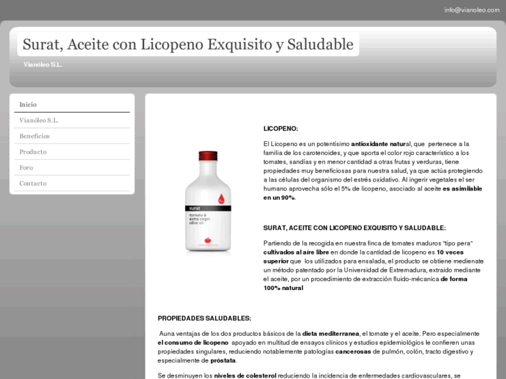 www.aceiteconlicopeno.es