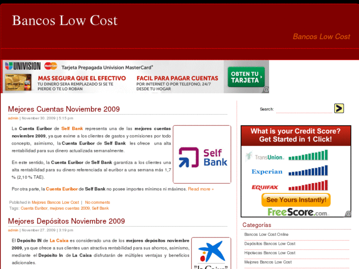 www.bancoslowcost.info