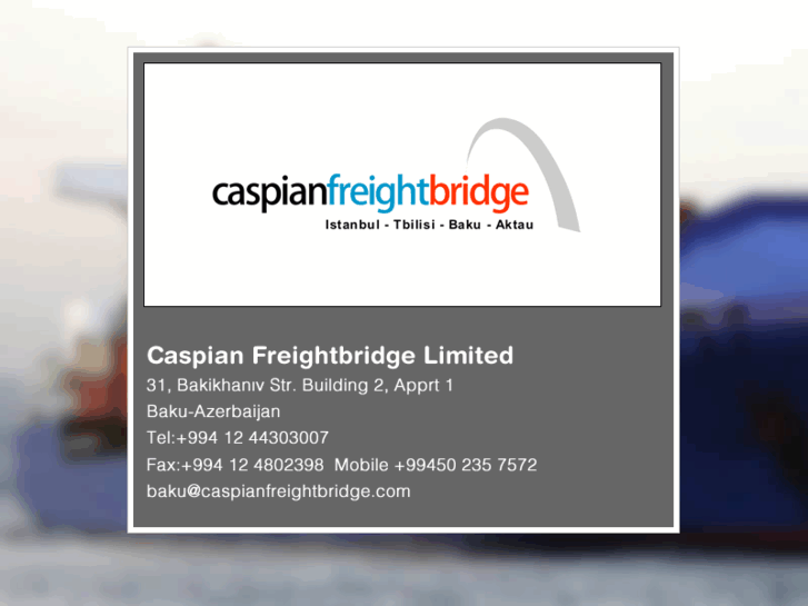 www.caspianfreightbridge.com