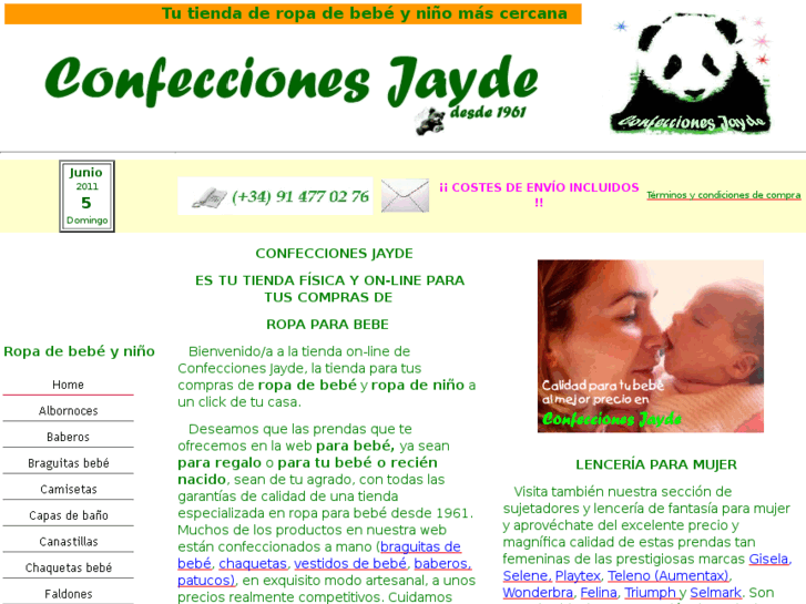 www.confeccionesjayde.com