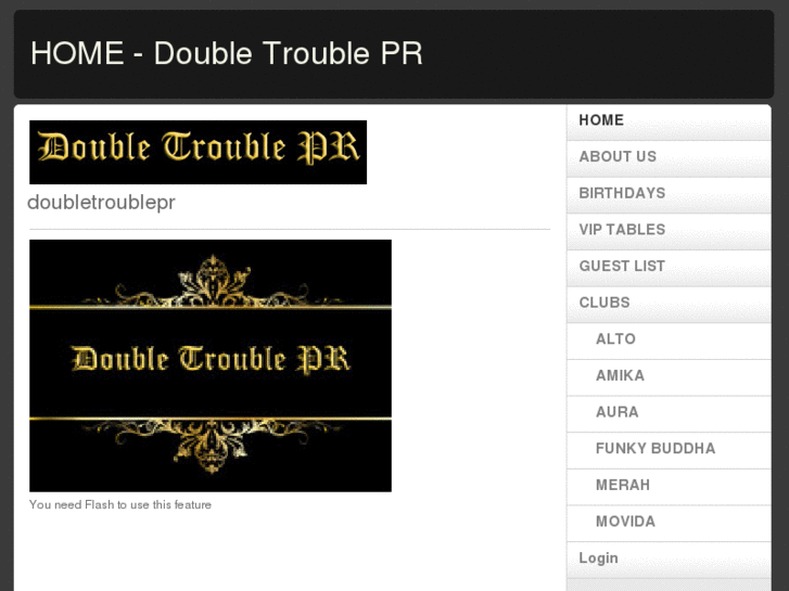 www.doubletroublepr.com