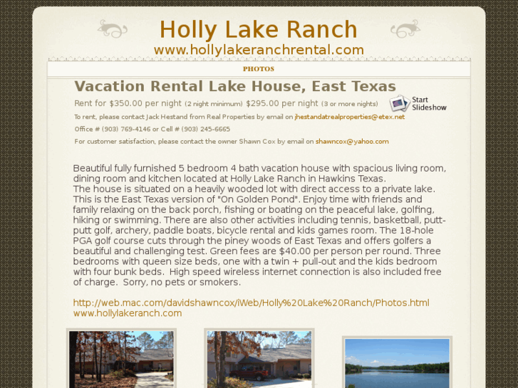 www.hollylakerental.com