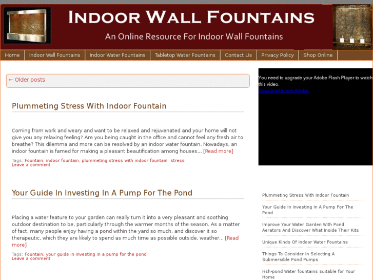 www.indoorwallfountain.net