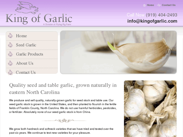 www.kingofgarlic.com