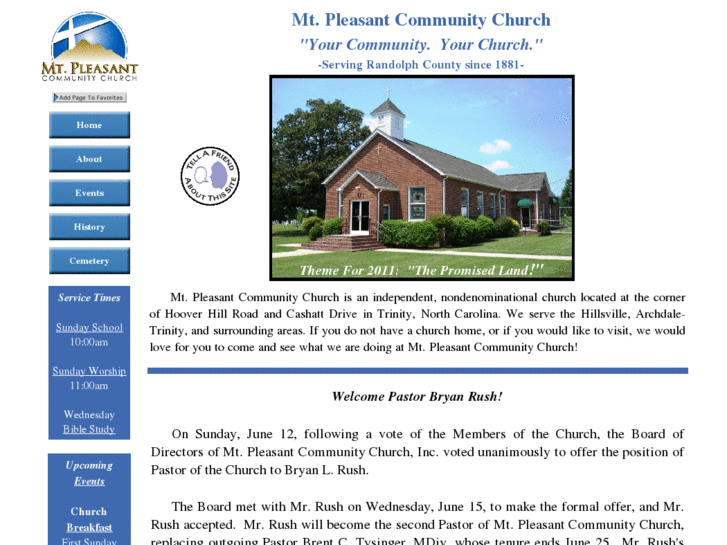 www.mtpleasantcommunitychurch.com