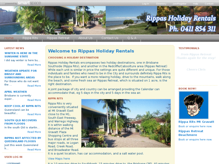 www.rippasholidayrentals.com