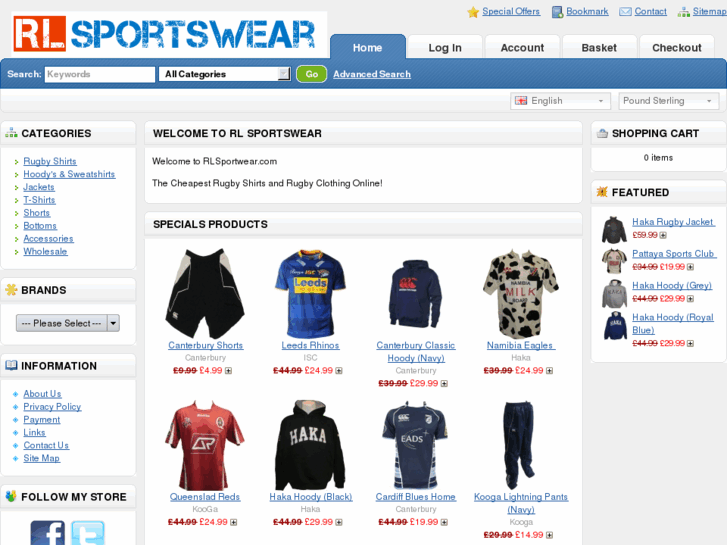 www.rlsportswear.com