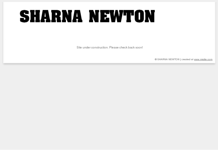 www.sharnanewton.com