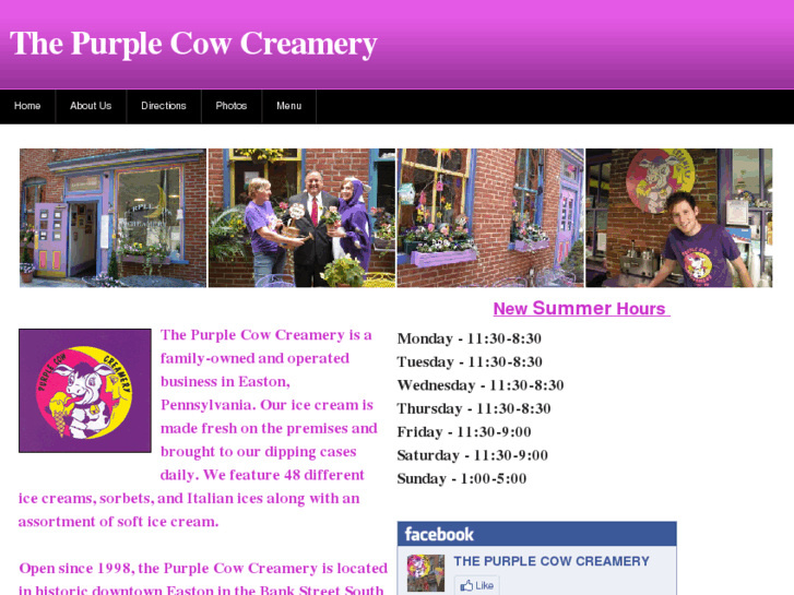 www.thepurplecowcreamery.com