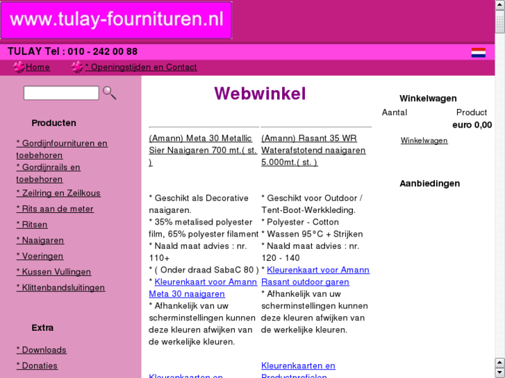 www.tulay-fournituren.nl