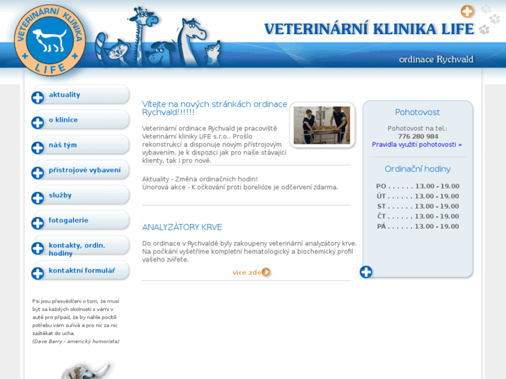 www.veterinarychvald.cz