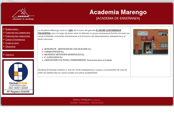 www.academiamarengo.com