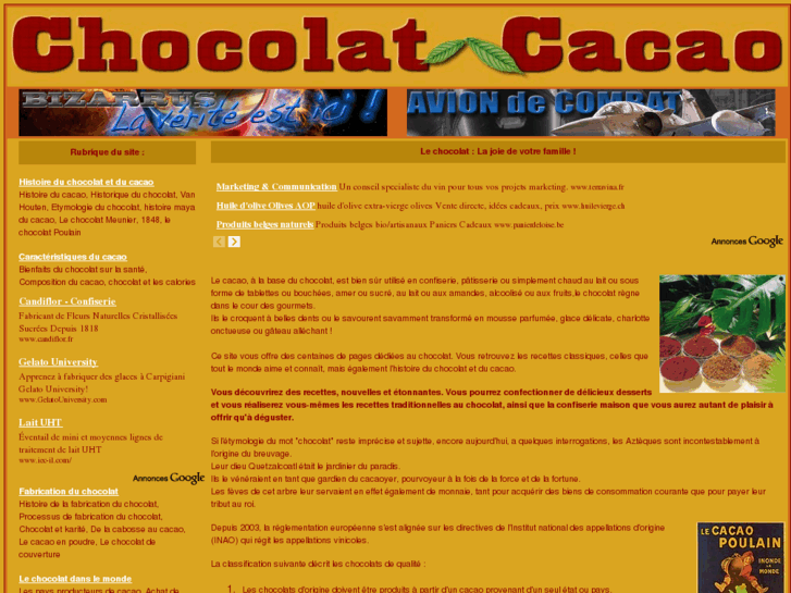 www.chocolat-cacao.com