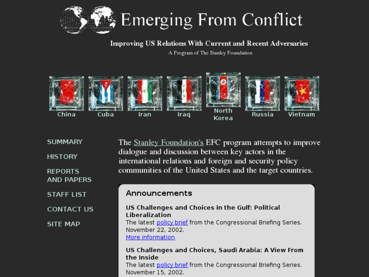 www.emergingfromconflict.org