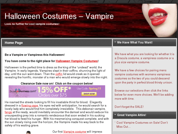 www.halloweencostumevampire.net