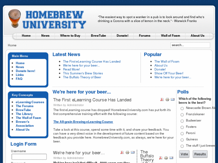 www.homebrewuniversity.com