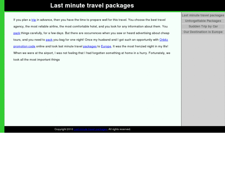 www.last-minute-travel-packages.com