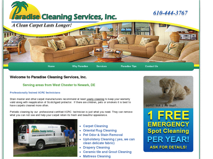 www.paradisecleaningservicesinc.com