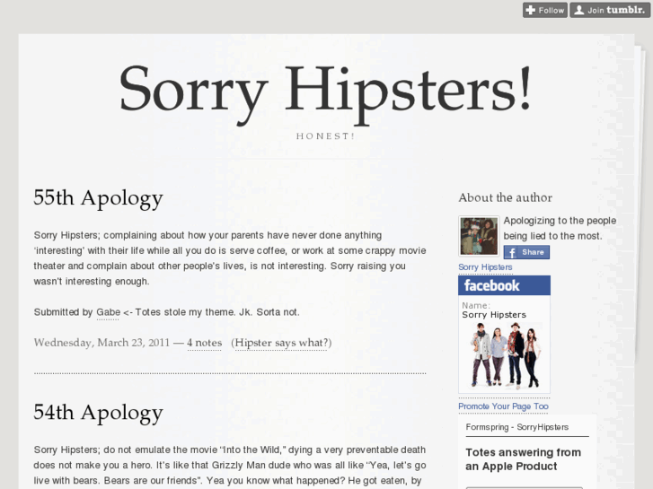 www.sorryhipsters.com