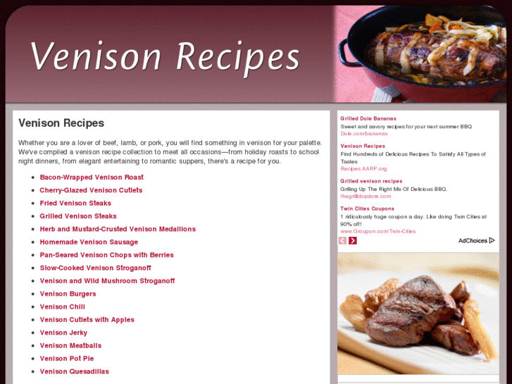 www.venisonrecipes.net