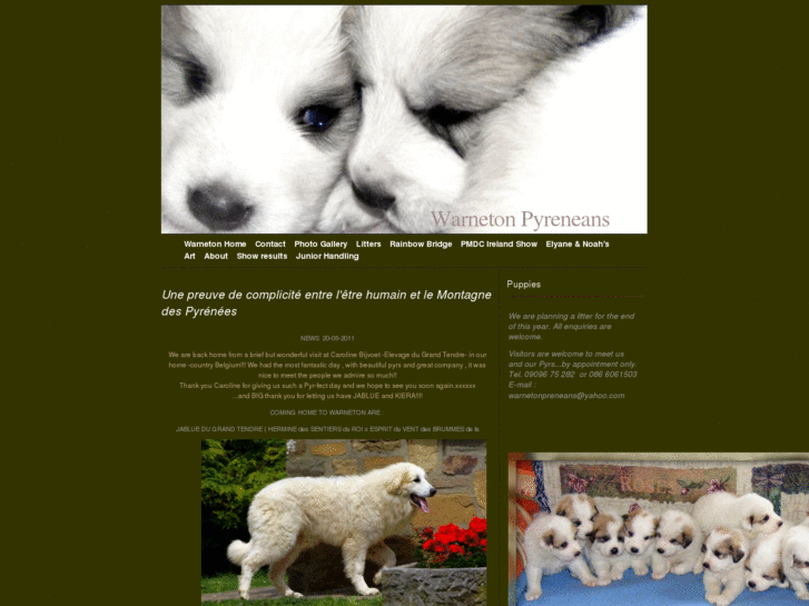 www.warnetonpyreneans.com