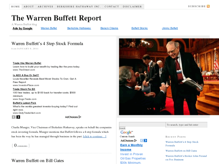 www.warrenbuffettreport.com