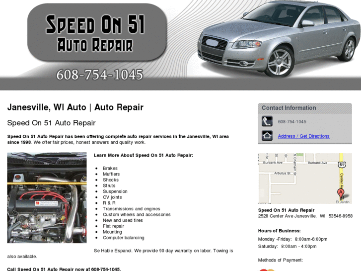 www.autorepairservicejanesville.com