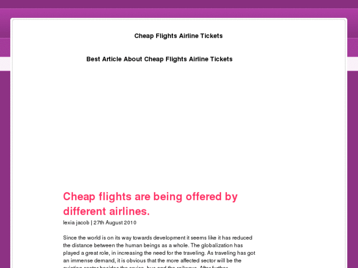 www.cheapflightsairlinetickets.net