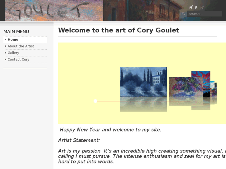 www.corygouletfineart.com