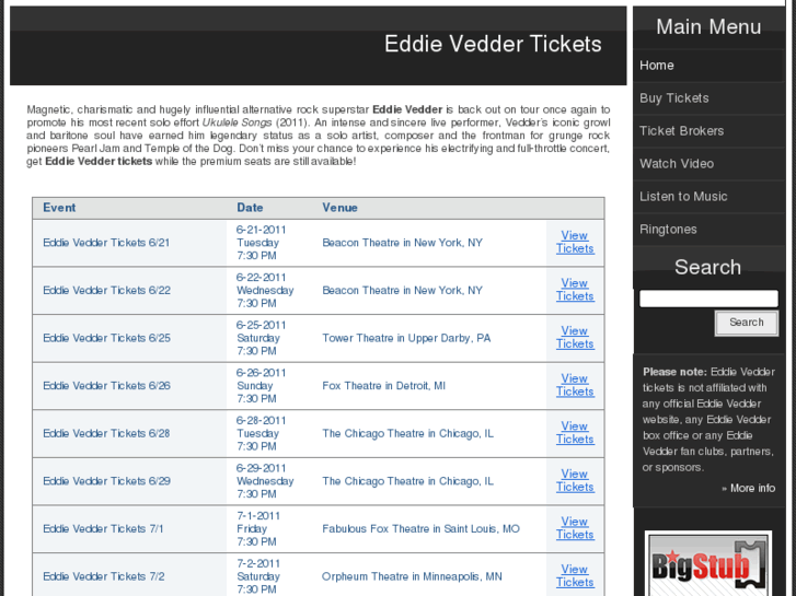 www.eddieveddertickets.com