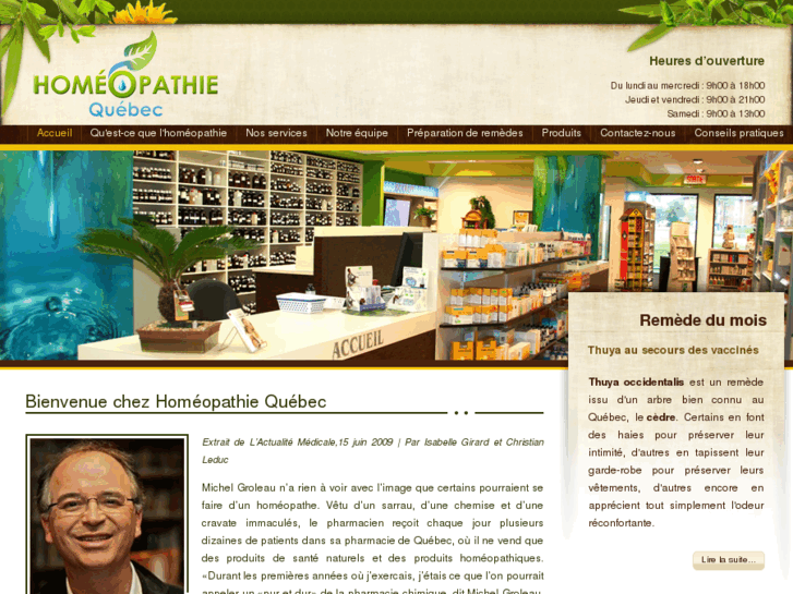 www.homeopathiequebec.com