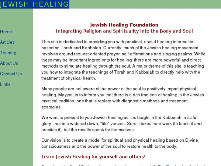 www.jewishhealing.com