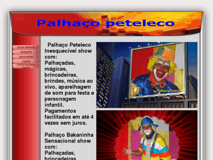 www.palhacopeteleco.com