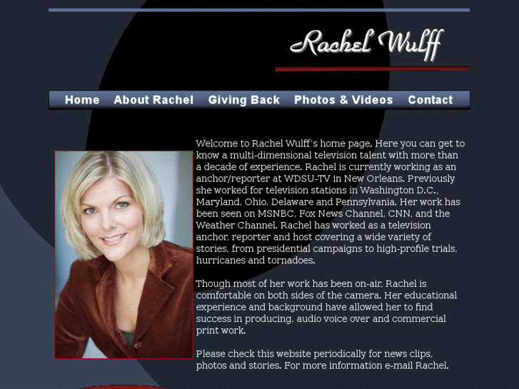 www.rachelwulff.com